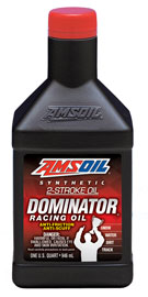 dominator synthetic 2-stroke racing oil